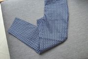 Navy geometric ladies trousers uk8 bnwot