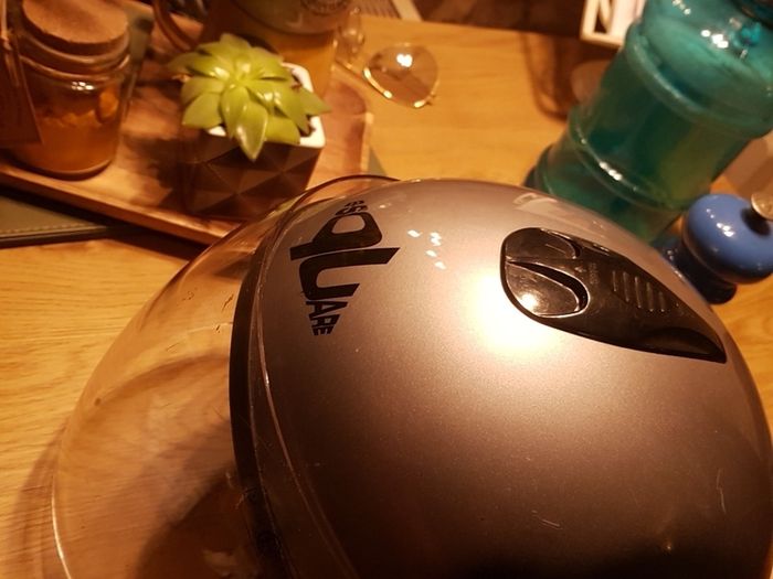 Motorbike helmet