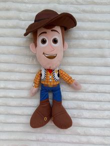 Toy Story Woody Plush approx. 13 inches Posh paws Used HIS head is falling down Please look at the pictures