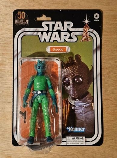 Star Wars Greedo 6" Scale Black Series New & Unopened