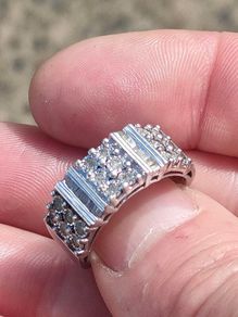 Stunning JWBR Sterling Silver Designer ring