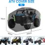 FREE EXPRESS SHIPPING ATV Cover Waterproof Heavy Duty Quad Bike Cover Outdoor XL Upgraded 210D Fabric UV Wind Dust Protection with Elastic,Adjustable Buckles,Reflective Strip Carry Handles,Front Mark,Storage Bag Image 6