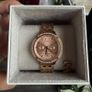 Armani Exchange  Rose Gold Crystal Ladies Watch Image 3