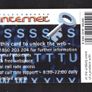 1997 Ireland 20 unit Unlock the Internet (ODS2) Call Card Used Image 2