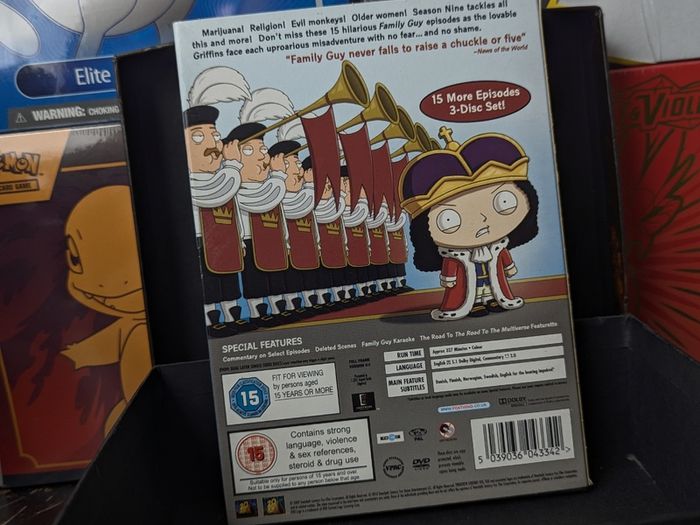 Family Guy ! Season 9 ! Still Sealed ! 2010 ! DVD !