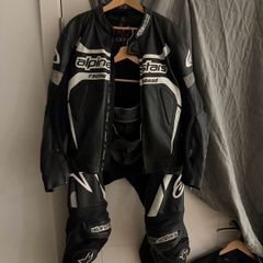 leather motorcycle suit