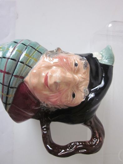 Kelsboro Ware England Hand Painted  Toby Jug Auld Mac
