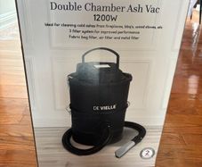 De Vielle Double Chamber Ash Vac 1200W