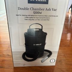 De Vielle Double Chamber Ash Vac 1200W