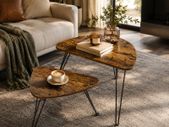 Set of 2 Industrial Coffee Tables
