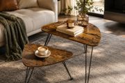 Set of 2 Industrial Coffee Tables