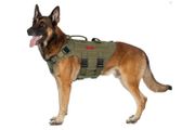 OneTigris X Destroyer Tactical Dog Harness 2 or 3 Handles Heavy Duty Dog Vest with Metal Buckles