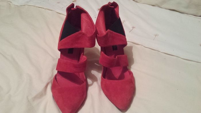 Red Suede Shoes