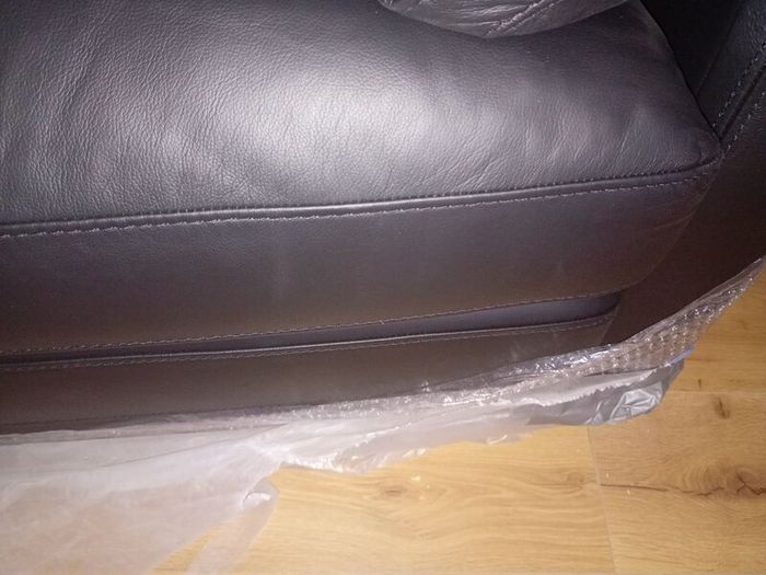 Leather sofa