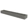 Gabion Raised Bed Galvanised Steel 540x90x50 cm Image 4