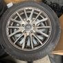 4 alloy wheels on winter tires. Came of a Cla import 2015 Image 2