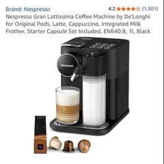 Nespresso Gran Lattissima- Coffee Machine