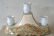 Green Marble Royal Tara Candle Holder