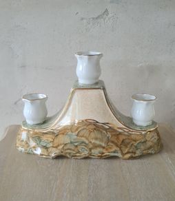 Green Marble Royal Tara Candle Holder