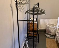 Double Metal Clothes Rail