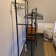 Double Metal Clothes Rail