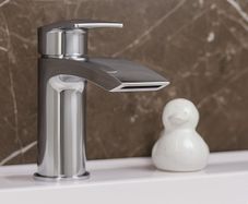 Waterfall Basin Mixer Tap | Chrome
