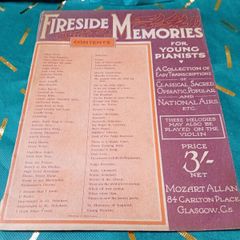 Fireside Memories for Young Pianists