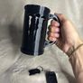 Monster Energy Can Holder Mug with Keychain | Gamer Desk Accessory Image 2