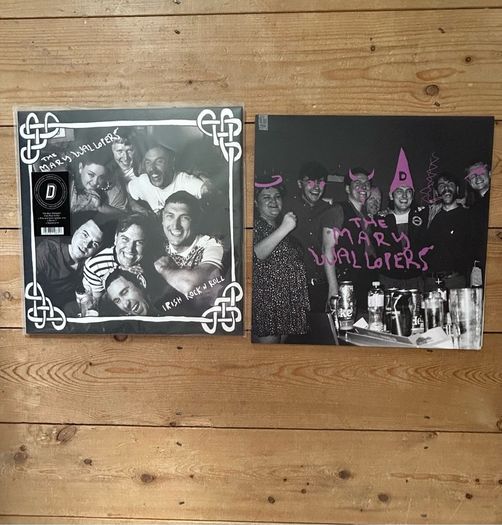 The Mart Wallopers 2 albums Vinyl, Signed, including Dinked edition with bonus 7 inch