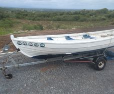 Lake Boat and Boat Trailer