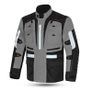 MZB Thunder Mens All Season Motorcycle Touring Waterproof Textile Jacket - Black/Grey Image 7
