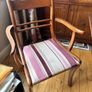 Mahogany Extending Dining Table & 5 Matching Chairs Image 9