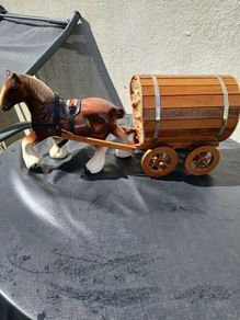 Vintage Shire Horse/Gypsy Caravan