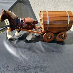 Vintage Shire Horse/Gypsy Caravan