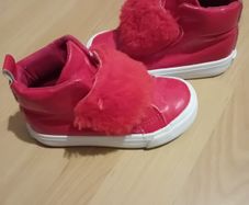 A Dee Red Boots Size 24