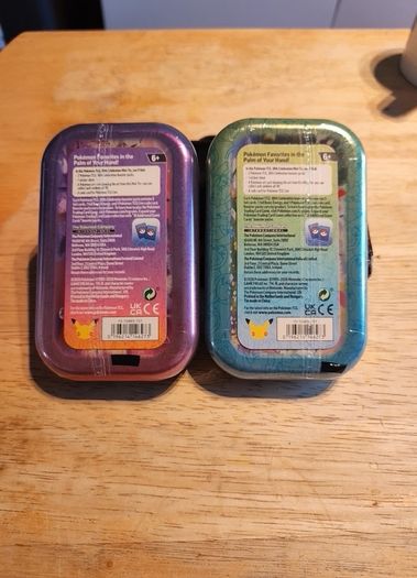 Pokemon Tcg 30th Anniversary Mini Tins X2