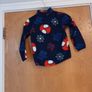 Dunnes Stores Navy Spiderman Zip -Up  Fleece.  Age 5-6  Years .  B.N.W.T Image 4