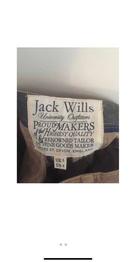 Ladies Jack Wills Trousers size 8