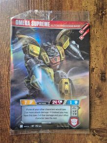 Transformers Omega Supreme Oversized Card