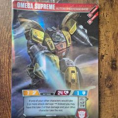 Transformers Omega Supreme Oversized Card