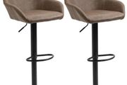 Adjustable Bar Stools Set of 2