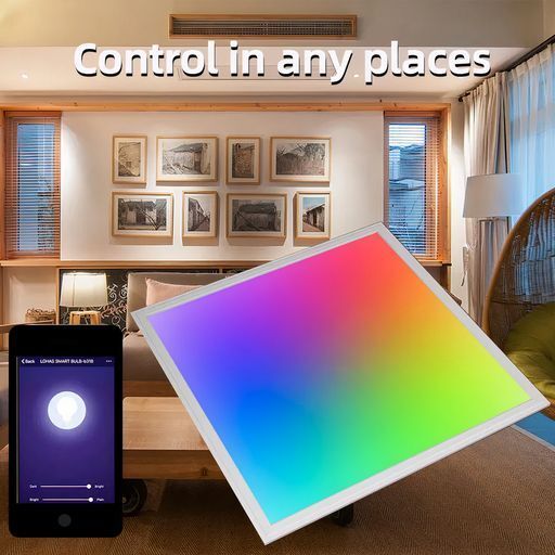 40 W 600 x 600 mm LED Panel Light RGB Colour Changing