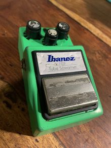 Ibanez TS-9 Tube Screamer Vintage early 80s (JRC4558D) overdrive pedal