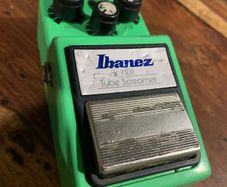 Ibanez TS-9 Tube Screamer Vintage early 80s (JRC4558D) overdrive pedal