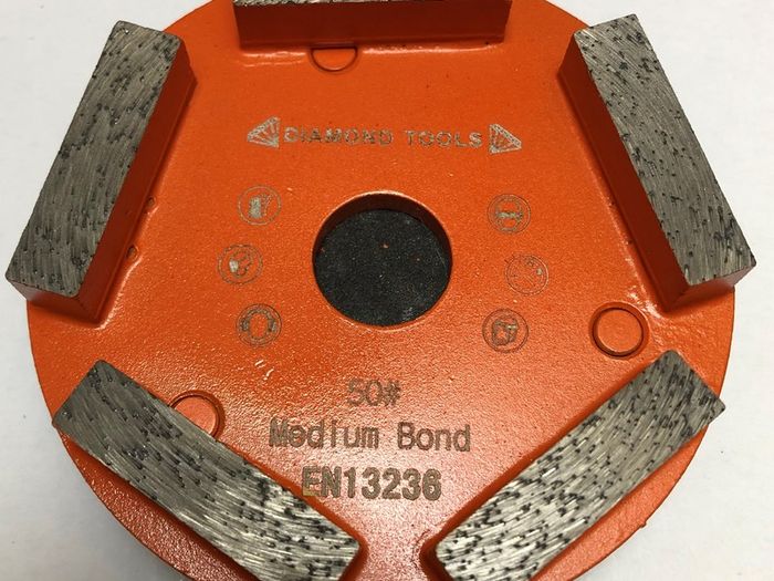 100mm KLINDEX diamond grinding plate