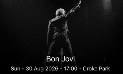 X3 Bon jovi seated tickets