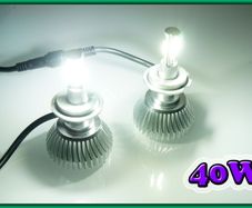 Led Headlight, Foglight Bulbs 40w 6000k Very Bright - H1, H4, H7, H8, H11, 9005, 9006