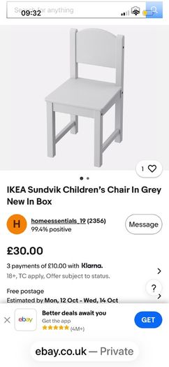 kids chair