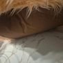 Girls pink fluffy chair great senory bought Image 6