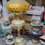 Variety of old oil lamps Image 3